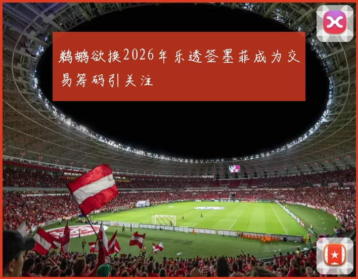 鹈鹕欲换2026年乐透签墨菲成为交易筹码引关注